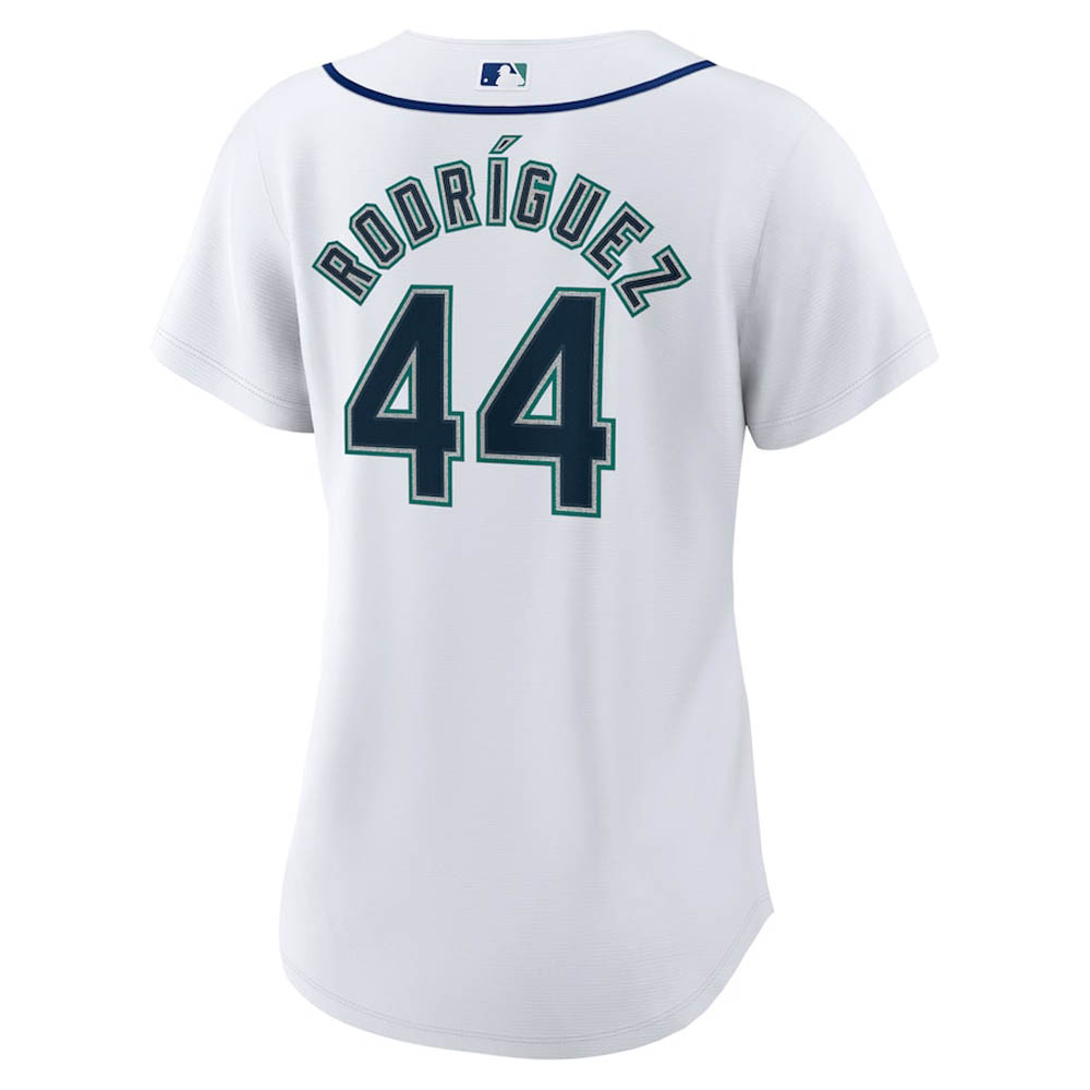 Women's Seattle Mariners Julio Rodriguez Cool Base Replica Home Jersey - White