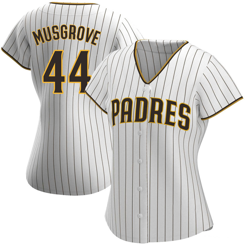 Women's San Diego Padres Joe Musgrove Cool Base Replica Home Jersey - White